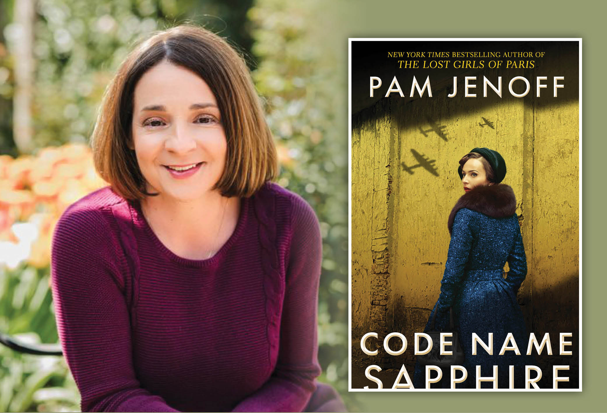 Thursday, February 29 Code Name Sapphire by Pam Jenoff